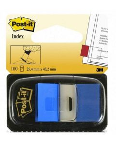3M - Post-it Index - 100 foglietti colore BLU