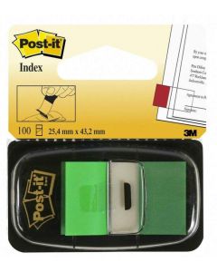 3M - Post-it Index - 100 foglietti colore VERDE