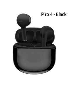 TWS Pro4 Wireless auricolari Bluetooth Headset Touch Control con microfono 