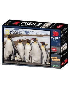 PRIME-3D - PUZZLE 3D DISCOVERY Penguins 500 pz