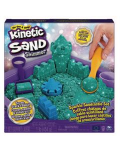 KINETIC SAND Playset Castello di Sabbia Shimmer Verde