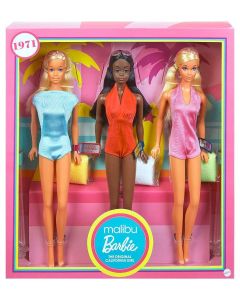 MATTEL - Malibu Barbie + Friends Giftset