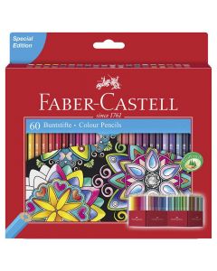 FABER-CASTELL - Matite Colorate Castello da 60 pezzi