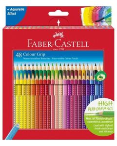 FABER-CASTELL - 48 matite colorate Colour Grip