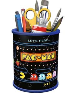Puzzle 3D portapenne Pacman