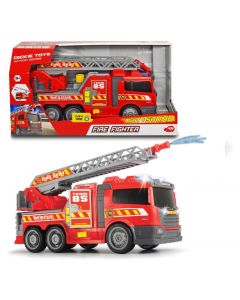 City Heroes Camion dei Pompieri cm. 36, con funzione getto d'acqua, luci e suoni