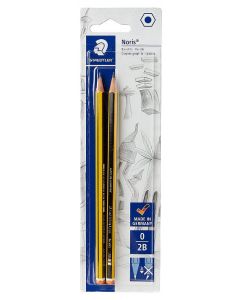 BLISTER Noris 2 matite in grafite 2B blist. Gradazione 2B (-0)