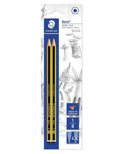 BLISTER Noris 2 matite in grafite B blist. Gradazione B (-1)