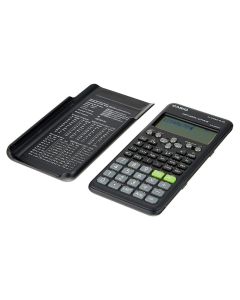 calcolatrice scientifica ammessa alla maturita'. display naturale hd. 417 funzioni: risoluzione equazioni e calcolo matriciale e vettoriale. alimentazione a batteria.