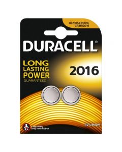 DURACELL - Duracell bottone 2016 blister da 2 pz