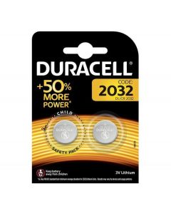 Duracell bottone 2032 blister da 2 pz