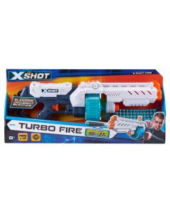 ZURU - X-Shot Excel fucile semi-automatico Turbo Fire con 48 dardi Caricatore da 20 colpi