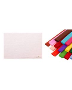 CARTOTECNICA-ROSSI - Rotolo di carta crespata 60gr colore Rosa Camuna - confezione da 10 pezzi