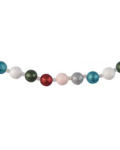 KAEMINGK - ghirlanda in perle multicolore