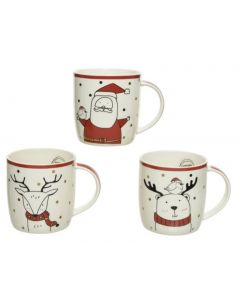 PORCELAIN MUG W FIGUR 607586