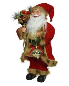 KAEMINGK - BABBO NATALE CON DECORAZIONI
