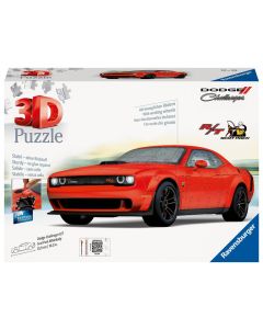 RAVENSBURGER - PUZZLE 3D Dodge Challenger Scat Pack Red