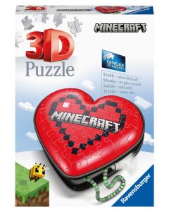 RAVENSBURGER - PUZZLE 3D Heart - Minecraft