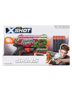 ZURU - X-SHOT SKINS - FLUX con 8 dardi