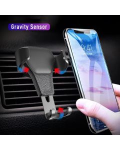 Supporto da auto a gravità  per supporto per telefono cellulare supporto per Clip di sfiato per auto supporto per telefono cellulare GPS per iPhone 11 XS X XR 7 Samsung Huawei