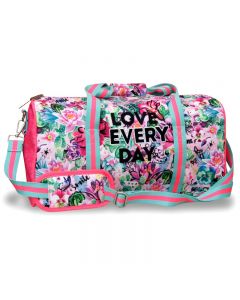 CHIMOLA - Borsa sportiva Chimola Fiori 46cm