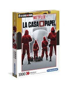 CLEMENTONI - Puzzle con rapina di denaro 1000 pezzi