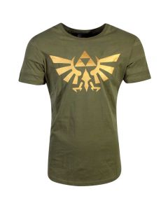 DIFUZED - Nintendo Zelda Hyrule Pintuck t-shirt lunga - L
