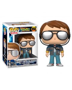 FUNKO - Figura POP Ritorno al futuro Doc Marty con gli occhiali