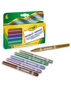 CRAYOLA - Crayola serie 6 pennarelli metallici