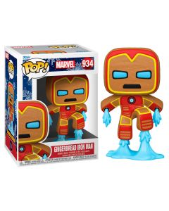 FUNKO - Figura POP Marvel Holiday Iron Man
