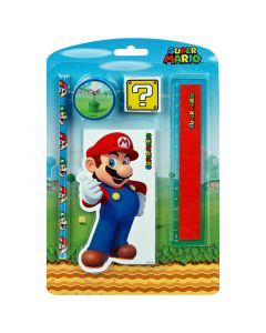 NINTENDO - Set di cancelleria Super Mario Bros