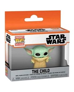 FUNKO - Portachiavi POP tascabile Star Wars The Mandalorian Yoda The Child