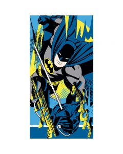 KIDS LICENSING - Asciugamano in cotone con logo DC Batman